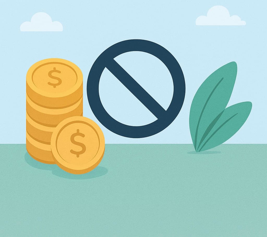 No Commission illustration